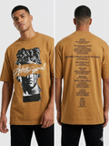 Atry Original Camel Sculpture Graphic Oversized T-Shirt