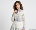 White Floral Tiered Maxi Co-ord Set – TRY ME