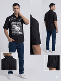 Black Savage Bay “Bother In Nether” Gothic Art Print Short Sleeve Shirt – TRY ME