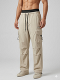 Original Tactical Cargo Jogger Pants – Stone Beige – TRY ME