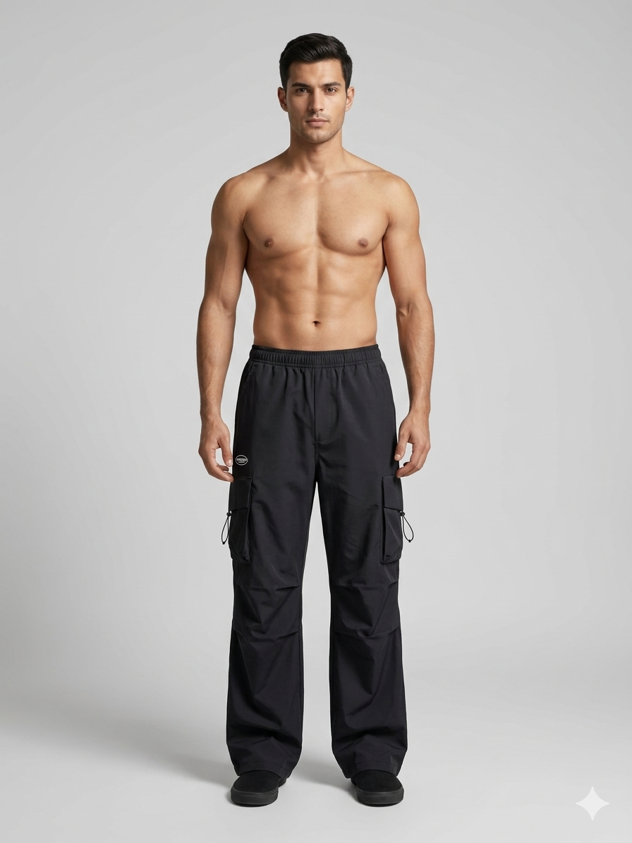 Original Tactical Cargo Jogger Pants – Triple Black – TRY ME