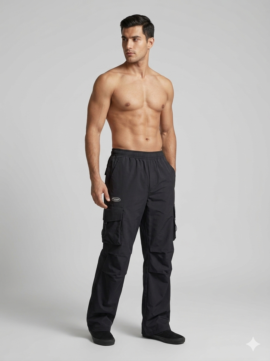 Original Tactical Cargo Jogger Pants – Triple Black – TRY ME