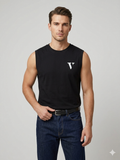 Vlone “Conjecture Picnic” Lineup Black Muscle Vest – TRY ME
