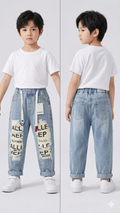Gallery Dept Distressed Graphic Baggy Jeans – TRY ME Exclusive